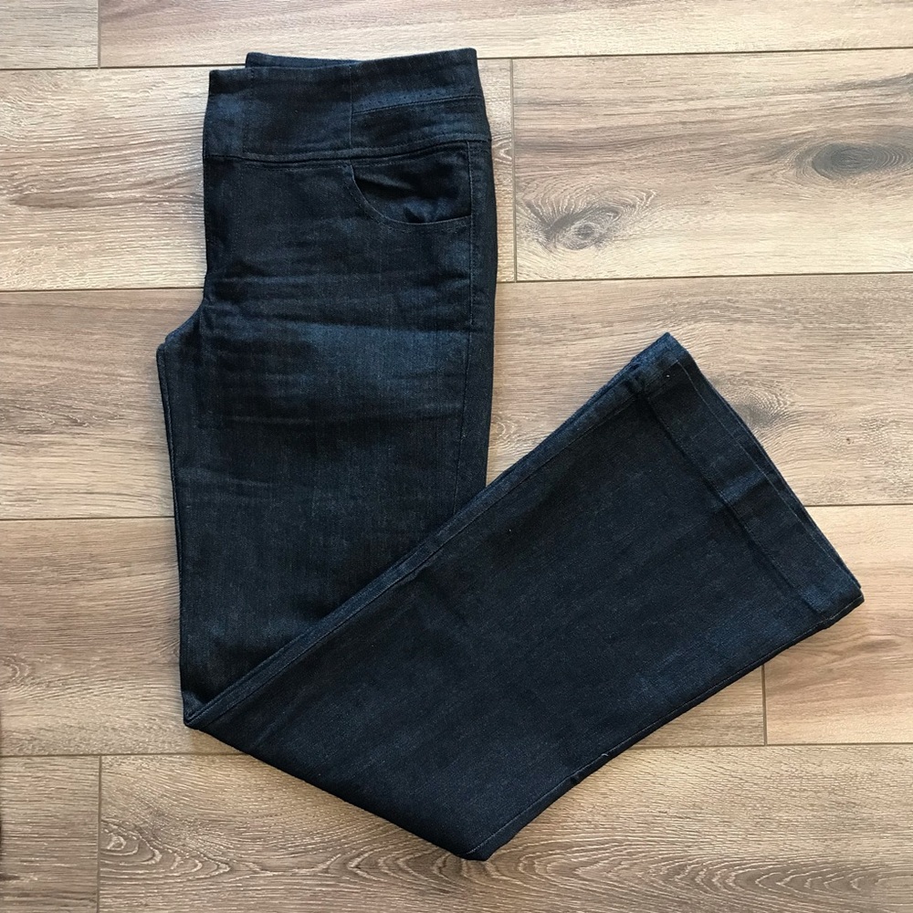 Dark blue denim trouser pant
